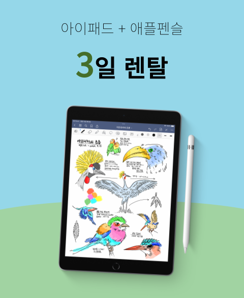 아이패드 8세대 3일 렌탈